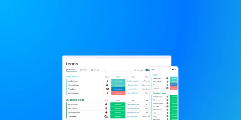 Too Many Leads to Track? Manage Them in monday CRM